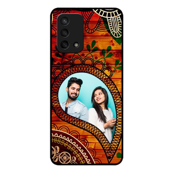 Oppo F19s Personalized Glass Phone Case - Abstract Colorful Design Oppo F19s Personalized Glass Phone Case - Abstract Colorful Design