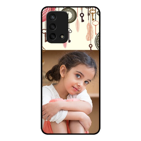 Oppo F19s Custom Glass Mobile Case - Boho Style Design