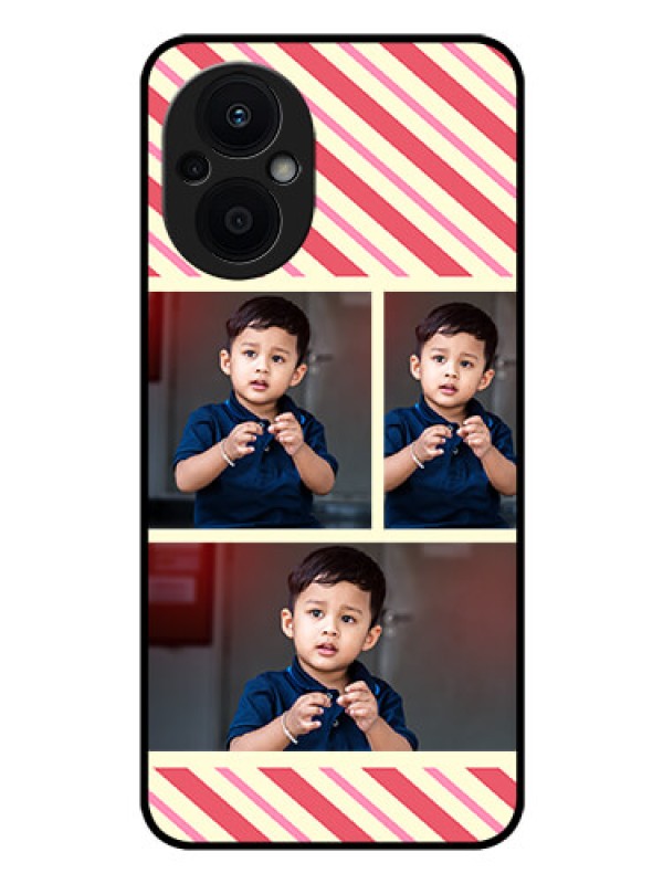 Custom Oppo F21 Pro 5G Personalized Glass Phone Case - Picture Upload Mobile Case Design