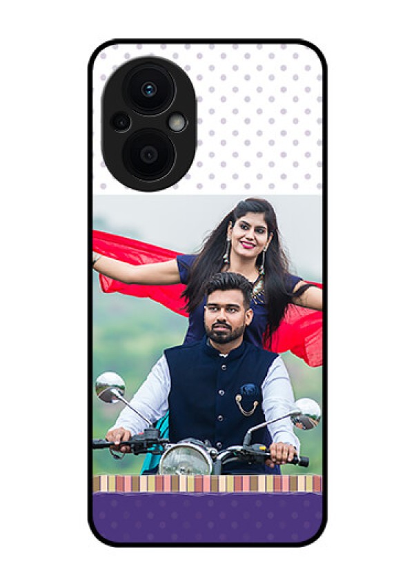 Oppo F21 Pro 5G Photo Printing on Glass Case - Cute Family Design