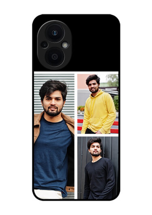 Oppo F21 Pro 5G Photo Printing on Glass Case - Upload Multiple Picture Design