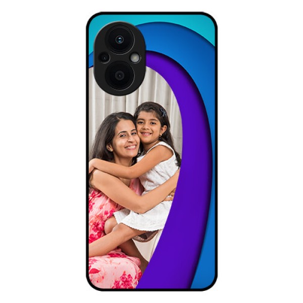 Oppo F21 Pro 5G Photo Printing on Glass Case - Simple Pattern Design