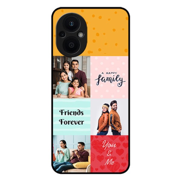 Oppo F21 Pro 5G Personalized Glass Phone Case - Images with Quotes Design
