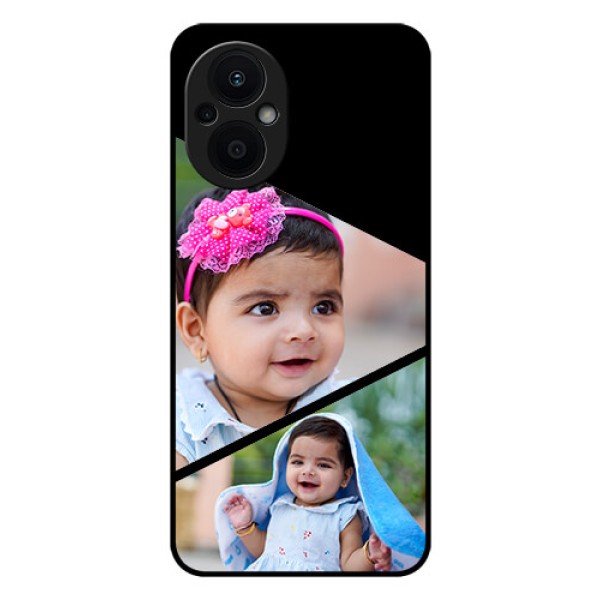 Oppo F21 Pro 5G Custom Glass Phone Case - Semi Cut Design