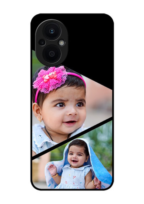 Oppo F21 Pro 5G Custom Glass Phone Case - Semi Cut Design