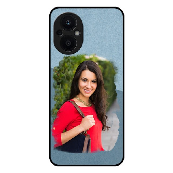 Oppo F21 Pro 5G Custom Glass Mobile Case - Grunge Line Art Design