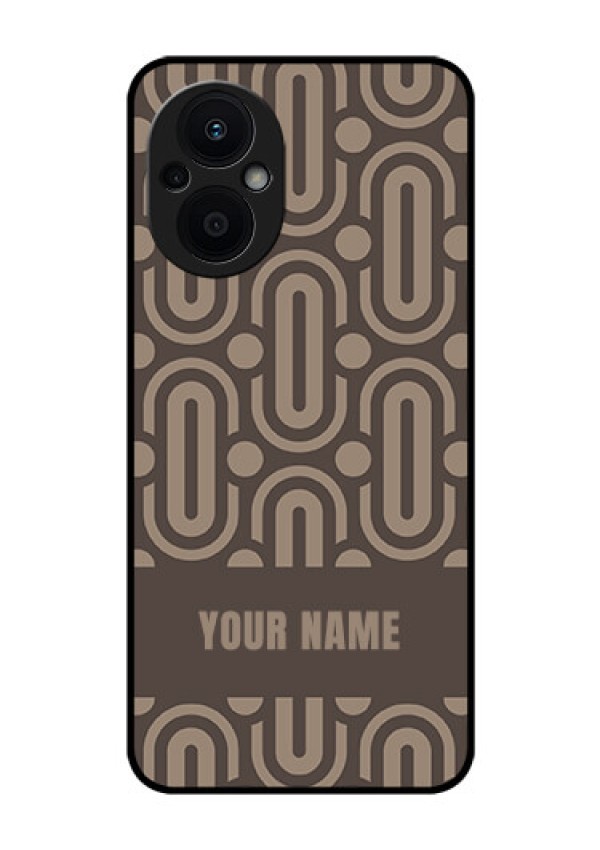 Oppo F21 Pro 5G Custom Glass Phone Case - Captivating Zero Pattern Design