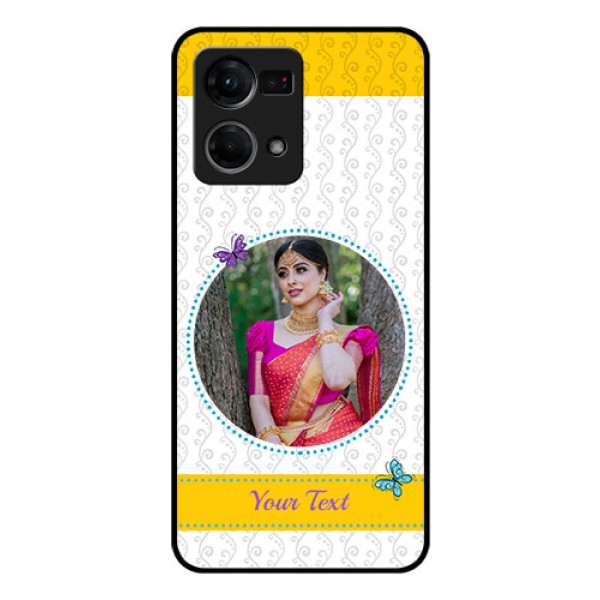Oppo F21 Pro Custom Glass Mobile Case - Girls Premium Case Design Oppo F21 Pro Custom Glass Mobile Case - Girls Premium Case Design