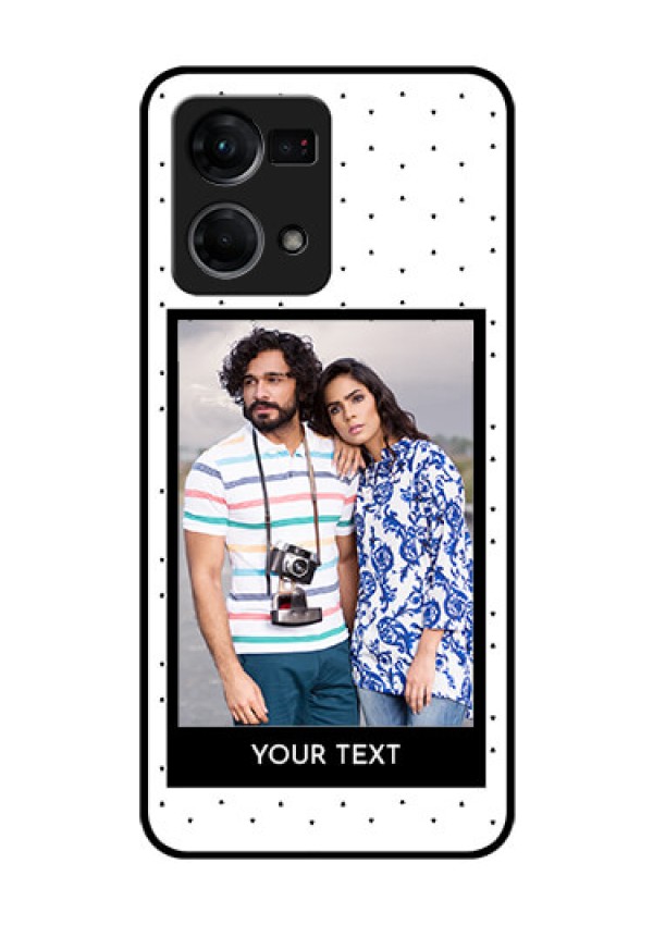 Oppo F21 Pro Photo Printing on Glass Case - Premium Design