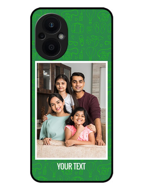 Custom Oppo F21s Pro 5G Personalized Glass Phone Case - Picture Upload Design