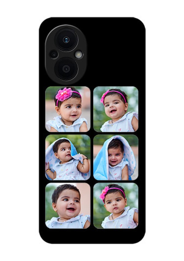 Oppo F21s Pro 5G Photo Printing on Glass Case - Multiple Pictures Design