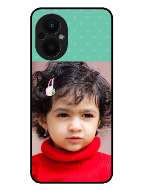 Custom Oppo F21s Pro 5G Custom Glass Phone Case - Lovers Picture Design