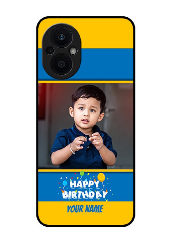 Oppo F21s Pro 5G Custom Glass Mobile Case - Birthday Wishes Design