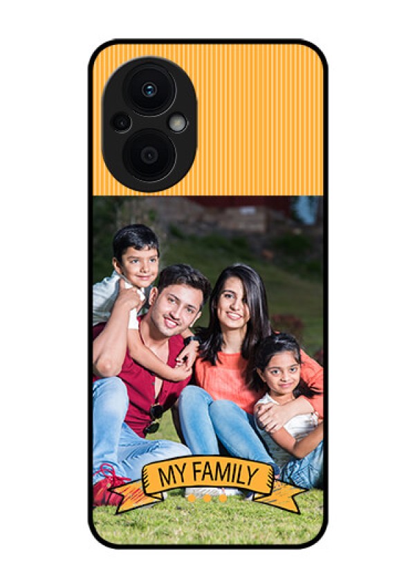 Oppo F21s Pro 5G Custom Glass Phone Case - My Family Design