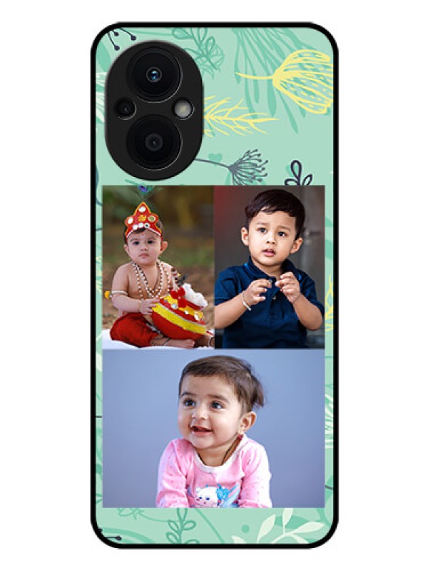 Custom Oppo F21s Pro 5G Photo Printing on Glass Case - Forever Family Design