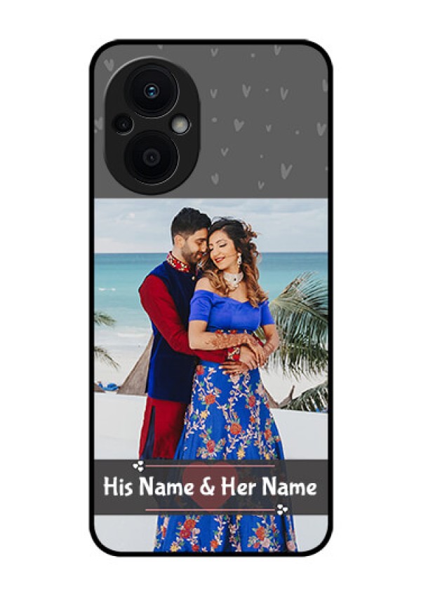 Oppo F21s Pro 5G Custom Glass Mobile Case - Buy Love Design with Photo Online