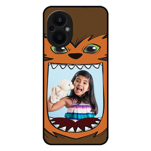 Oppo F21s Pro 5G Photo Printing on Glass Case - Owl Monster Back Case Design Oppo F21s Pro 5G Photo Printing on Glass Case - Owl Monster Back Case Design