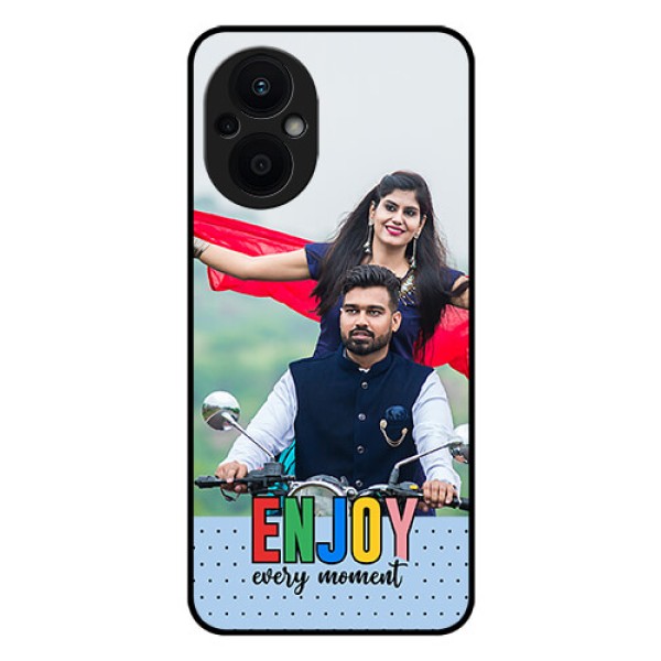 Oppo F21s Pro 5G Photo Printing on Glass Case - Enjoy Every Moment Design