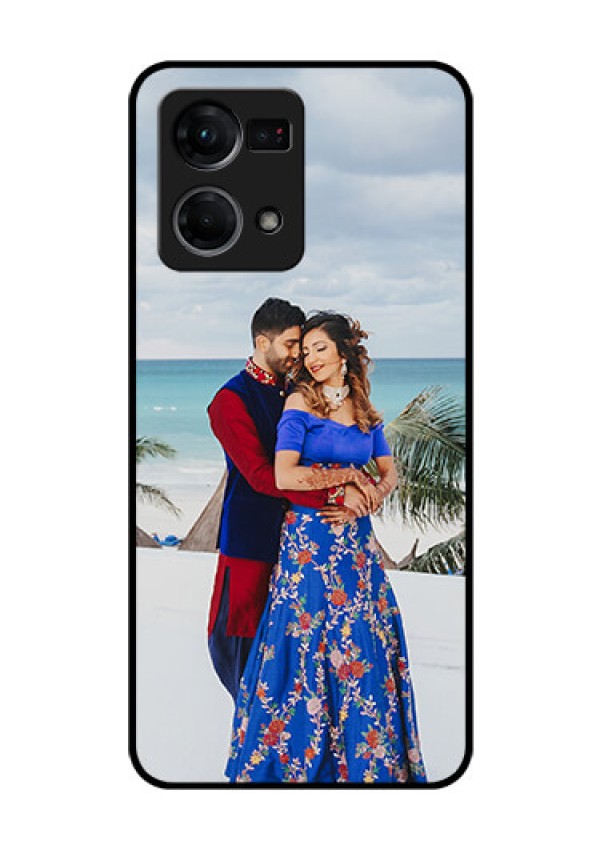 Oppo F21s Pro Photo Printing on Glass Case - Upload Full Picture Design