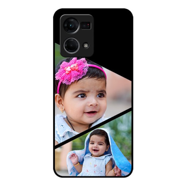 Oppo F21s Pro Custom Glass Phone Case - Semi Cut Design