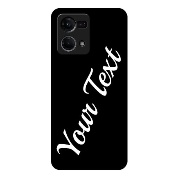 Oppo F21s Pro Custom Glass Mobile Cover with Your Name