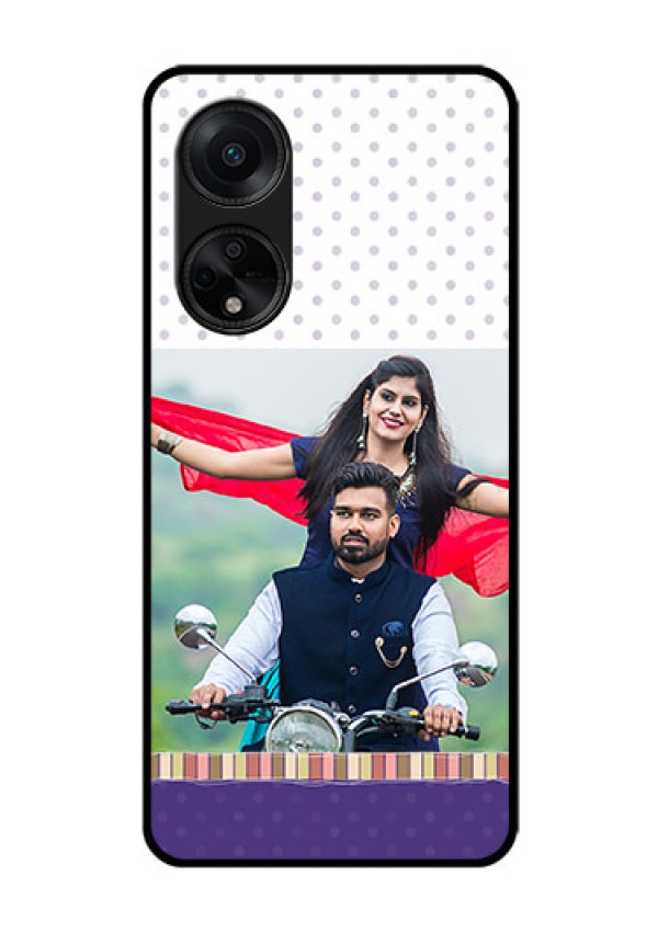 Oppo F23 5G Photo Printing on Glass Case - Cute Family Design