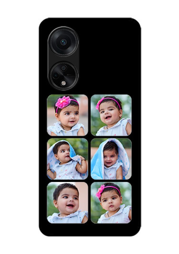 Oppo F23 5G Photo Printing on Glass Case - Multiple Pictures Design