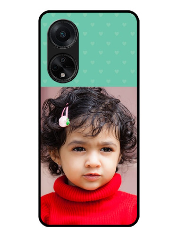 Custom Oppo F23 5G Custom Glass Phone Case - Lovers Picture Design