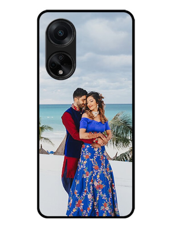 Custom Oppo F23 5G Photo Printing on Glass Case - Upload Full Picture Design