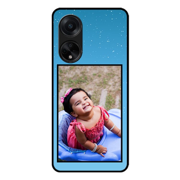 Oppo F23 5G Custom Glass Mobile Case - Wave Pattern Colorful Design
