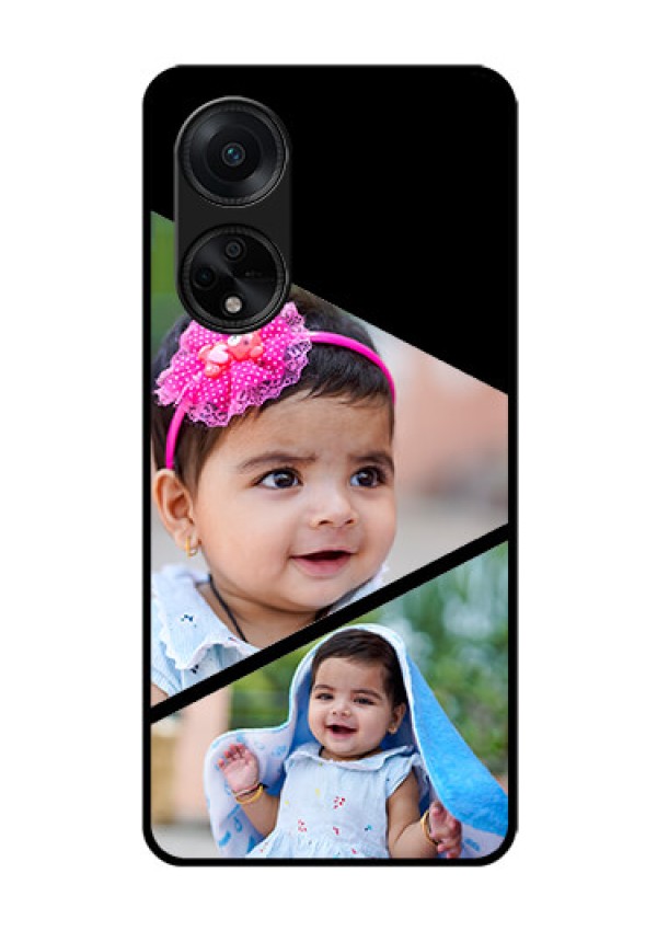 Oppo F23 5G Custom Glass Phone Case - Semi Cut Design
