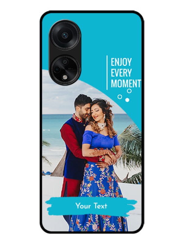 Custom Oppo F23 5G Custom Glass Mobile Case - Happy Moment Design