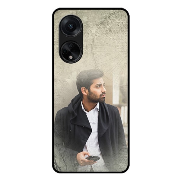 Oppo F23 5G Custom Glass Phone Case - with vintage design
