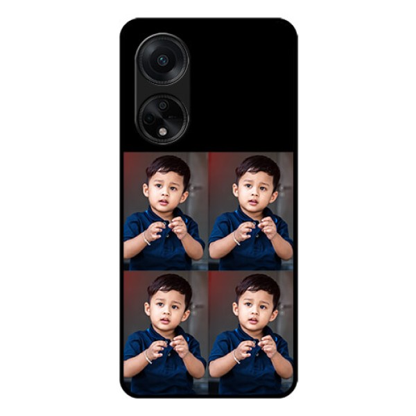Oppo F23 5G 4 Image Holder on Glass Mobile Cover