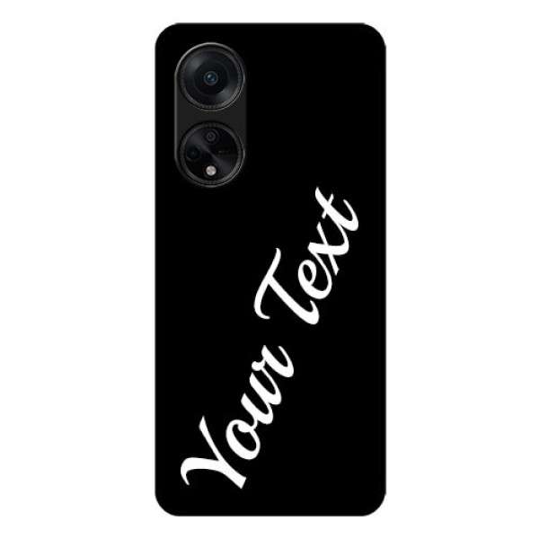 Oppo F23 5G Custom Glass Mobile Cover with Your Name
