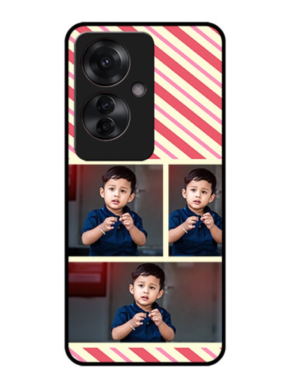 Custom Oppo F25 Pro 5G Custom Glass Phone Case - Picture Upload Mobile Case Design