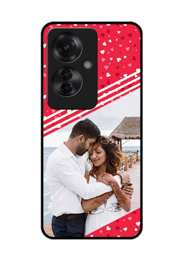 Oppo F25 Pro 5G Custom Glass Phone Case - Valentines Gift Design