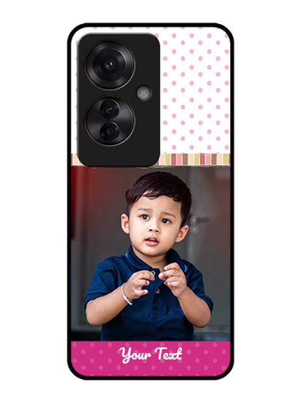 Custom Oppo F25 Pro 5G Custom Glass Phone Case - Cute Girls Cover Design