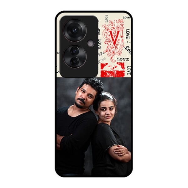 Oppo F25 Pro 5G Custom Glass Phone Case - Trendy Love Design Case Oppo F25 Pro 5G Custom Glass Phone Case - Trendy Love Design Case