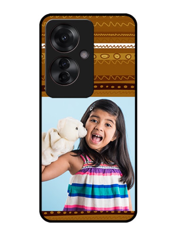 Custom Oppo F25 Pro 5G Custom Glass Phone Case - Friends Picture Upload Design