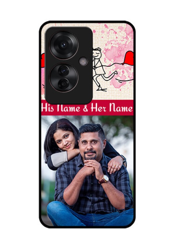 Oppo F25 Pro 5G Custom Glass Phone Case - You And Me Case Design