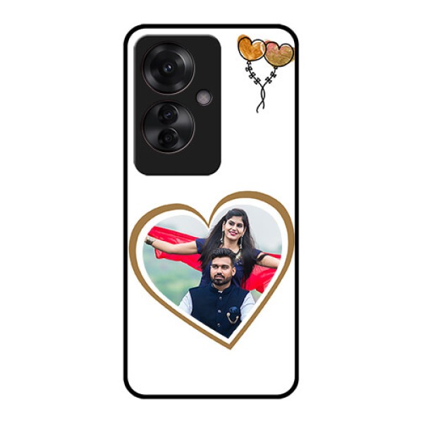 Oppo F25 Pro 5G Custom Glass Phone Case - You & Me Design