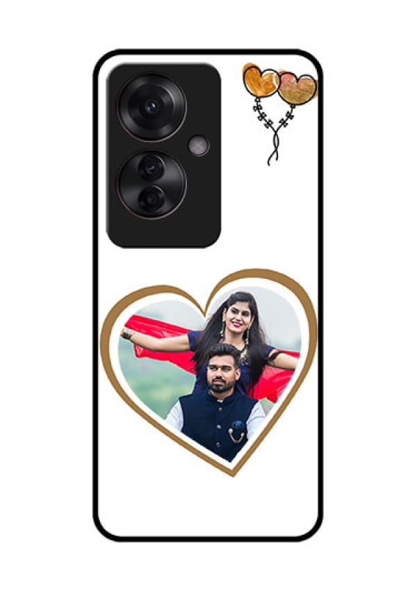 Oppo F25 Pro 5G Custom Glass Phone Case - You & Me Design