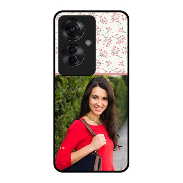 Oppo F25 Pro 5G Custom Glass Phone Case - Stunning Floral Design