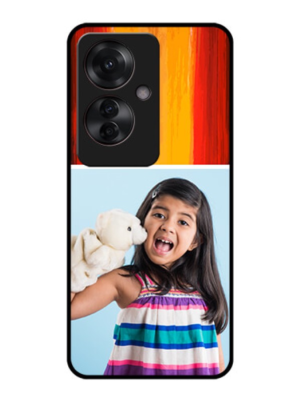 Custom Oppo F25 Pro 5G Custom Glass Phone Case - Multi Color Design