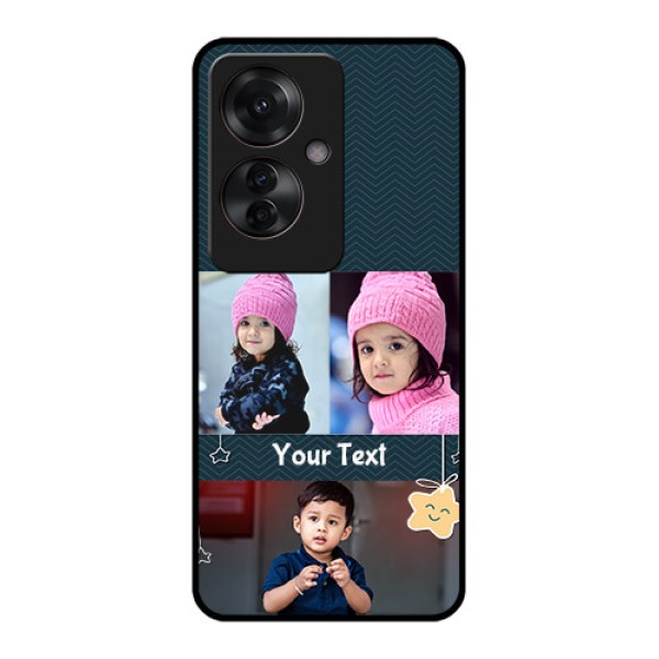 Oppo F25 Pro 5G Custom Glass Phone Case - Hanging Stars Design
