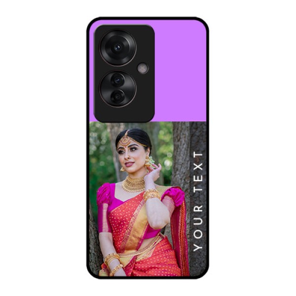 Oppo F25 Pro 5G Custom Glass Phone Case - Birthday Icons Design
