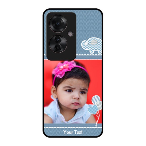 Oppo F25 Pro 5G Custom Glass Phone Case - With Kids Pattern Design Oppo F25 Pro 5G Custom Glass Phone Case - With Kids Pattern Design