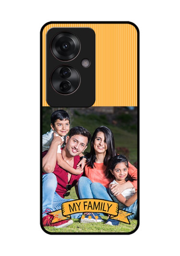 Oppo F25 Pro 5G Custom Glass Phone Case - My Family Design