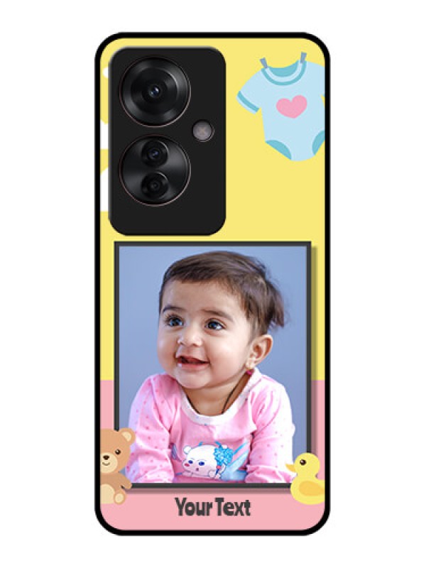 Custom Oppo F25 Pro 5G Custom Glass Phone Case - Kids 2 Color Design